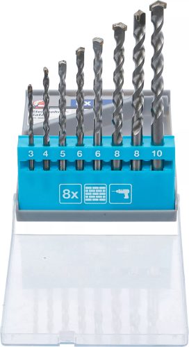 BGS DIY Kőzetfúró készlet | 3 - 10 mm | 8 darabos (50806)