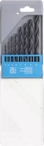 BGS DIY 8 részes HSS fúrószár készlet, 3 - 10mm (BGS 50808)