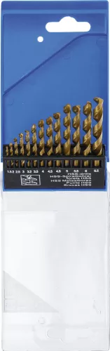 BGS DIY 13 részes titánium bevonatú HSS spirálfúró készlet (BGS 50813)