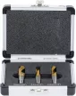 BGS technic Ponthegesztés maró készlet 3 db-os, 5 % cobalt-acél (BGS 5081)