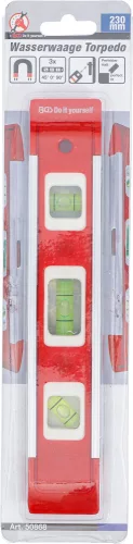 BGS DIY Torpedo vízmérték, 225 mm (BGS 50868)