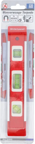 BGS DIY Torpedo vízmérték, 225 mm (BGS 50868)