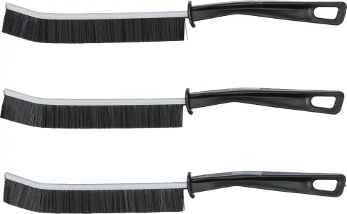 BGS DIY Sarok-tisztítási kefe szett kemény szálakkal | 230 mm | 3 darabos (50915)
