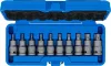 BGS technic 10 db-os Torx dugókulcs légkulcshoz, T20 - T70 (BGS 5097)