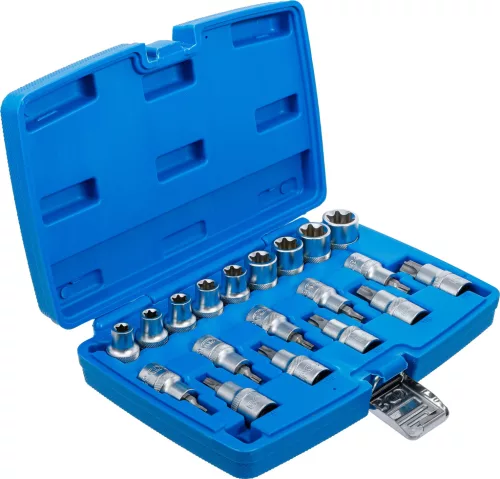 BGS technic 19 részes 1/2" Torx bitfej és dugókulcs készlet (BGS 5100)