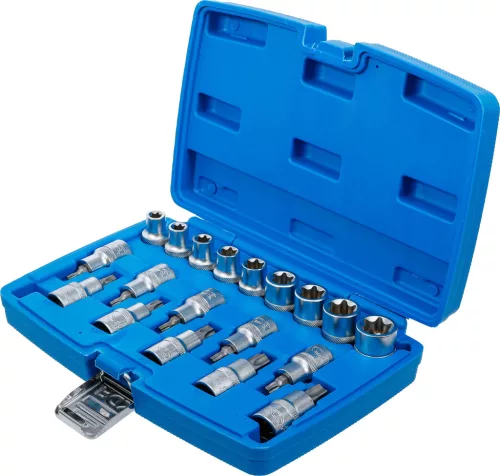 BGS technic 19 részes 1/2" Torx bitfej és dugókulcs készlet (BGS 5100)