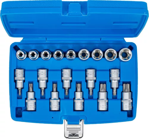 BGS technic 19 részes 1/2" Torx bitfej és dugókulcs készlet (BGS 5100)
