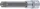 BGS technic 1/2" biztonsági Torx (fúrt) bitfej, T70x110 mm (BGS 5103-TB70)
