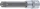 BGS technic 1/2" biztonsági Torx (fúrt) bitfej, T70x110 mm (BGS 5103-TB70)