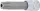 BGS technic 1/2" biztonsági Torx (fúrt) bitfej, T90x110 mm (BGS 5103-TB90)