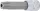 BGS technic 1/2" biztonsági Torx (fúrt) bitfej, T90x110 mm (BGS 5103-TB90)