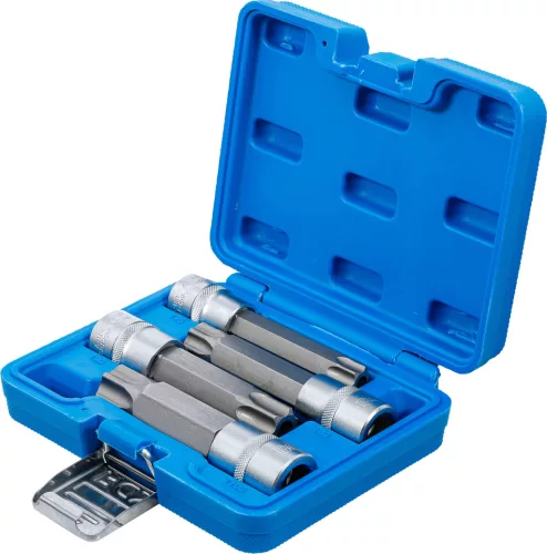 BGS technic 4 részes 1/2" biztonsági Torx (fúrt) bitfej készlet (BGS 5103)