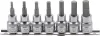 BGS technic 7 részes Imbusz bitfej készlet, 3/8", col méretek: 1/8" - 3/8" (BGS 5104)