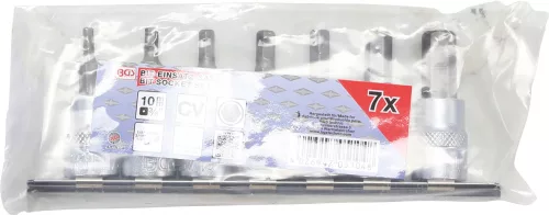 BGS technic 7 részes Imbusz bitfej készlet, 3/8", col méretek: 1/8" - 3/8" (BGS 5104)