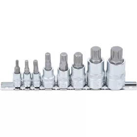   BGS technic 8 részes 3/8" Spline bitfej készlet (BGS 5105)