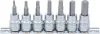 BGS technic Imbusz bitdugókulcs készlet, 3/8", 3–10 mm, CrV acél, 7 részes (BGS 5107)