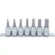 BGS technic Imbusz bitdugókulcs készlet, 3/8", 3–10 mm, CrV acél, 7 részes (BGS 5107)