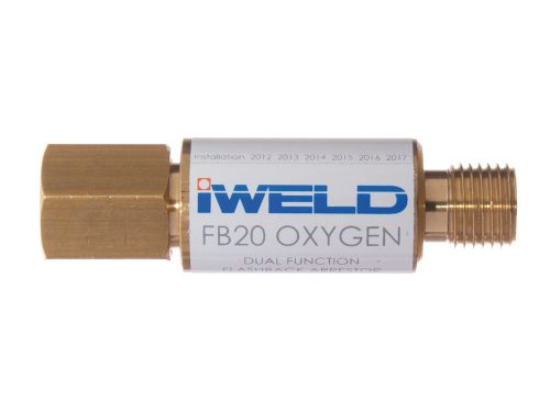 IWELD FB20 visszaégésgátló patron reduktorra G1/4" oxigén (51128FB2RO)