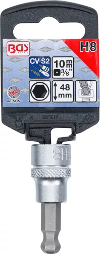 BGS technic Imbuszkulcs gömbfejű 8mm, 3/8" (BGS 5115)