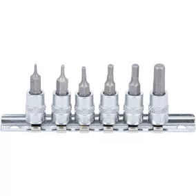   BGS technic 1/4" Imbusz bit dugókulcs készlet, 1,5 - 6 mm (BGS 5151)