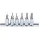 BGS technic 1/4" Imbusz bit dugókulcs készlet, 1,5 - 6 mm (BGS 5151)