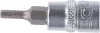 BGS Technic Behajtófej | 6,3 mm (1/4") | belső hat szögletű hajtás furattal 3 mm (BGS 5156-3)