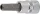 BGS Technic Behajtófej | 6,3 mm (1/4") | belső hat szögletű hajtás furattal 6 mm

 (BGS 5156-6)