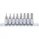 BGS technic 1/4" Imbusz bitfej készlet | furattos kivitel | 2 - 7 mm | 8 darabos (BGS 5156)