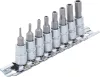 BGS technic 1/4" Imbusz bitfej készlet | furattos kivitel | 2 - 7 mm | 8 darabos (BGS 5156)