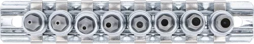 BGS technic 1/4" Imbusz bitfej készlet | furattos kivitel | 2 - 7 mm | 8 darabos (BGS 5156)
