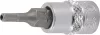 BGS technic 1/4" Imbusz bitfej készlet | furattos kivitel | 2 - 7 mm | 8 darabos (BGS 5156)