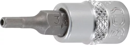 BGS technic 1/4" Imbusz bitfej készlet | furattos kivitel | 2 - 7 mm | 8 darabos (BGS 5156)