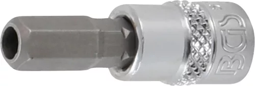 BGS technic 1/4" Imbusz bitfej készlet | furattos kivitel | 2 - 7 mm | 8 darabos (BGS 5156)