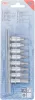 BGS technic 1/4" Imbusz bitfej készlet | furattos kivitel | 2 - 7 mm | 8 darabos (BGS 5156)