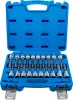 BGS technic Bitfej készlet, 1/2", Imbusz, T-profil (Torx), XZN gömbvéggel, 20 darabos (5170)