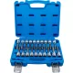 BGS technic Bitfej készlet, 1/2", Imbusz, T-profil (Torx), XZN gömbvéggel, 20 darabos (5170)