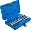 BGS technic Bitfej készlet, 1/4" / 1/2", T-profil (Torx), 18 darabos (5173)
