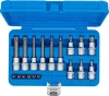 BGS technic Bitfej készlet, 1/4" / 1/2", T-profil (Torx), 18 darabos (5173)