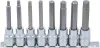 BGS technic Bitfej készlet, 1/2", Imbusz 5 - 13 mm, 8 darabos (5176)