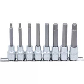   BGS technic Bitfej készlet, 1/2", Imbusz 5 - 13 mm, 8 darabos (5176)