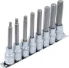 BGS technic Bitfej készlet, 1/2", Imbusz 5 - 13 mm, 8 darabos (5176)
