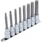   BGS technic Bitfej készlet, 1/2", Imbusz 5 - 13 mm, 8 darabos (5176)
