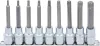 BGS technic Bitfej készlet, 1/2", T-profil (Torx), 9 darabos (5177)