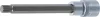 BGS technic 1/2" Spline bitfej, M10x140 mm (BGS 5184-M10)