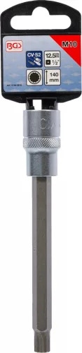 BGS technic 1/2" Spline bitfej, M10x140 mm (BGS 5184-M10)