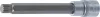 BGS technic 1/2" Spline bitfej, M12x140 mm (BGS 5184-M12)