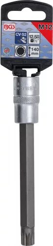 BGS technic 1/2" Spline bitfej, M12x140 mm (BGS 5184-M12)