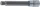 BGS technic 1/2" Spline bitfej, M14x140 mm (BGS 5184-M14)