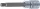 BGS technic 1/2" Spline bitfej, M9 x 100mm (BGS 5184-M9)