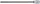 BGS technic 1/2" Ribe bitfej, Ribe, R8x240 mm (BGS 5184-R8)
